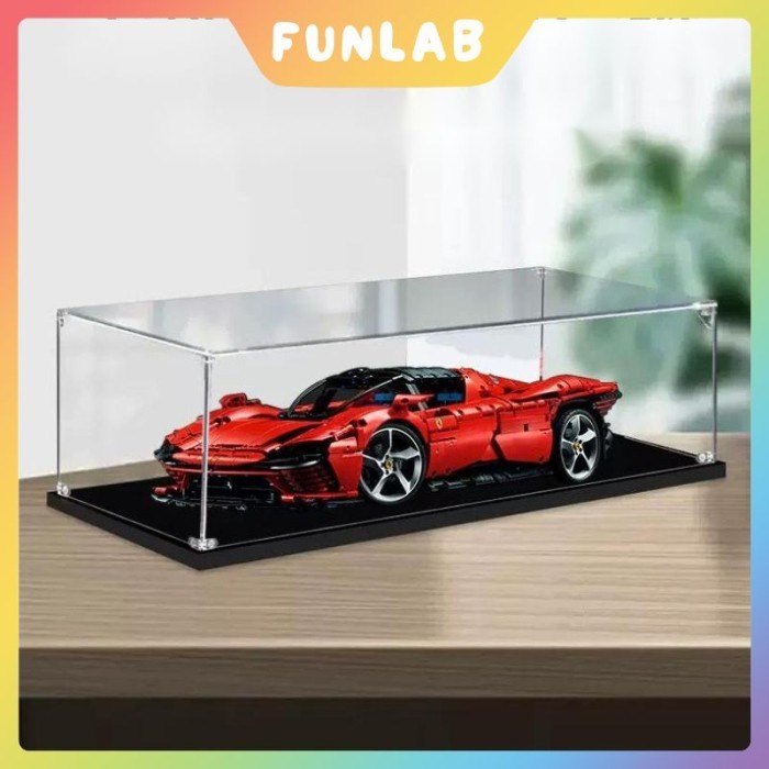 

OBRAL Kotak Display Akrilik Transparent /Penyelenggara Pajangan Mainan Untuk Model Mobil