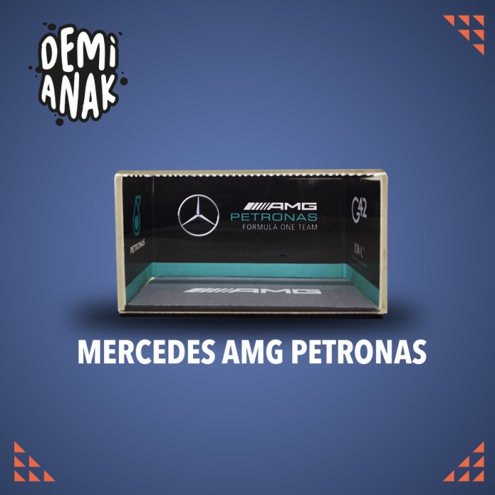 

OBRAL Box Akrilik Diecast Mercedes AMG Petronas F1 Team
