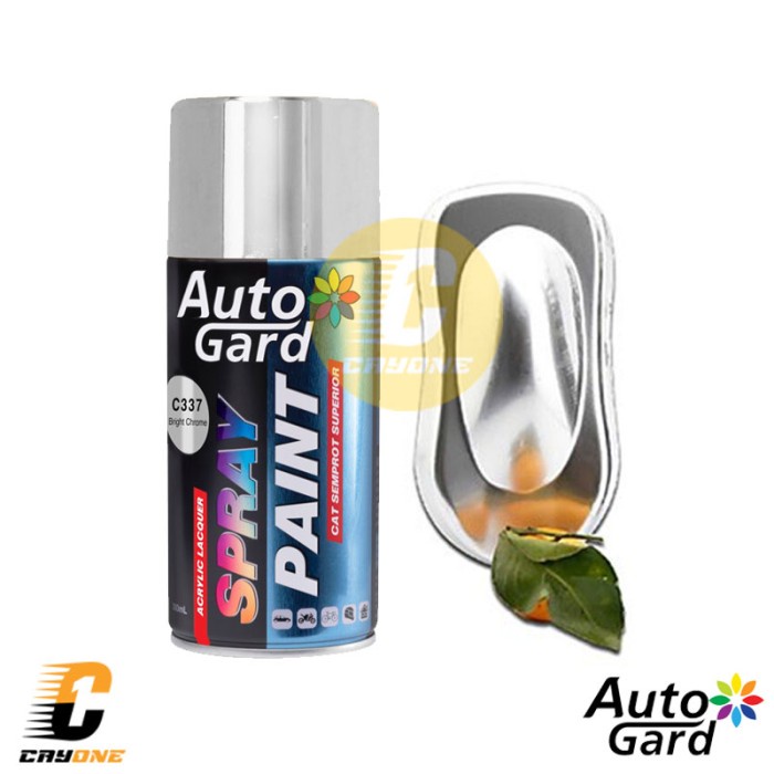 

SPECIAL AutoGard Superior Cat Semprot Akrilik C337 Bright Chrome 300 mL