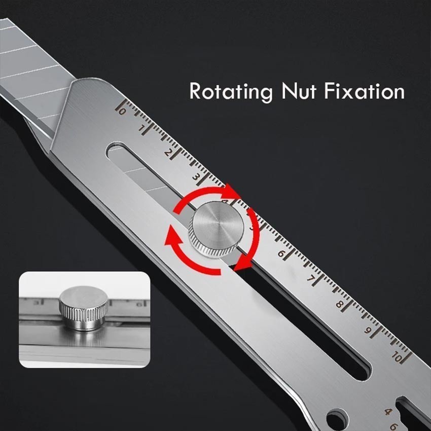 

Cutter Pisau 18mm Cutter Besi Stainless Besar Multifungsi Baja Cutter Besi Stainless Besar Cutter