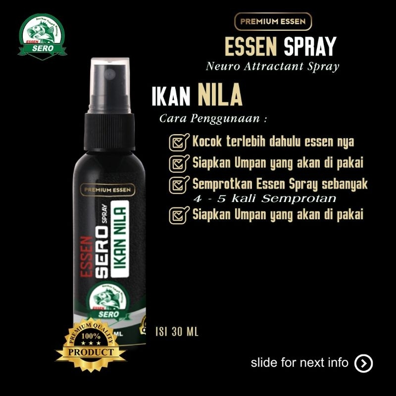 Essen Ikan Nila/Mujair B4bon/Indukan/Essen Semprot Ikan Nila/Mujair Media