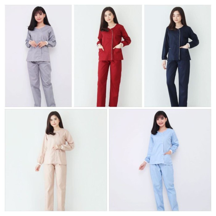 MURAH.. BAJU SUSTER LENGAN PANJANG JUMBO BIGSIZE / SERAGAM SUSTER JUMBO BIGSIZ