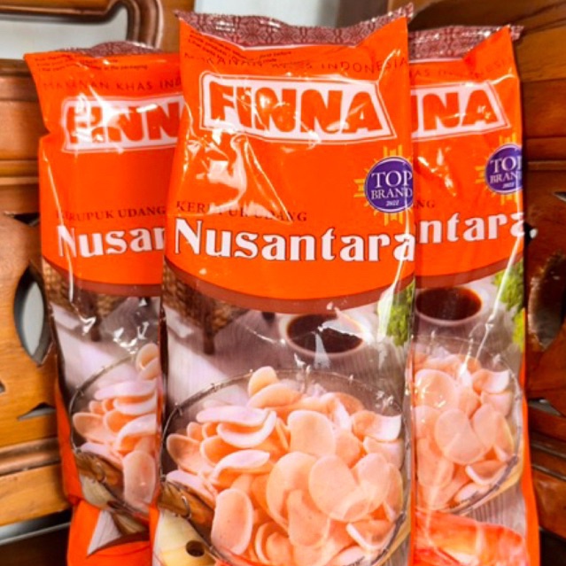 

Kerupuk Udang FINNA Nusantara ASLI SIDOARJO (380g) WE!