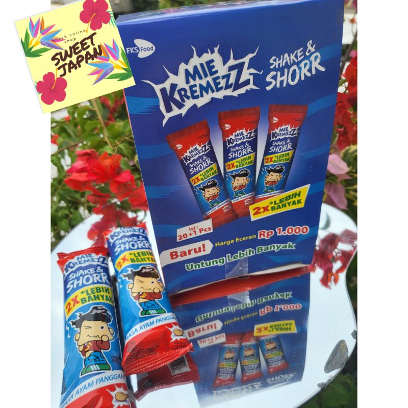 

PROMO!!!!! MIE KREMES SHORR TERBARU ECERAN 1000 ISI 20+1 WE!