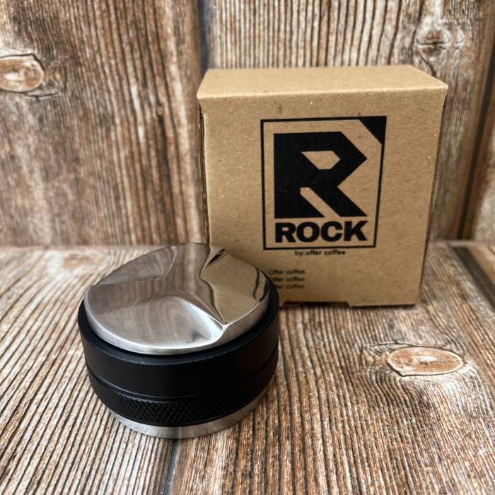 Distribution tool tamper macaron 54mm dual head 2 in 1
