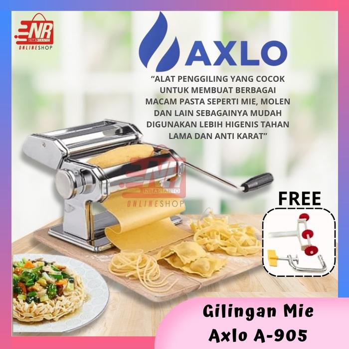 Gilingan Mie Pasta Axlo 905 - Gilingan Adonan Molen Pastel Kulit Pangsit - Alat Penggiling Adonan -