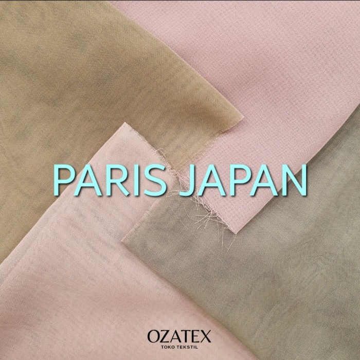..... Kain Paris Jepang Premium Asli Kualitas Terbaik Ukuran 115X115 Kain Saja