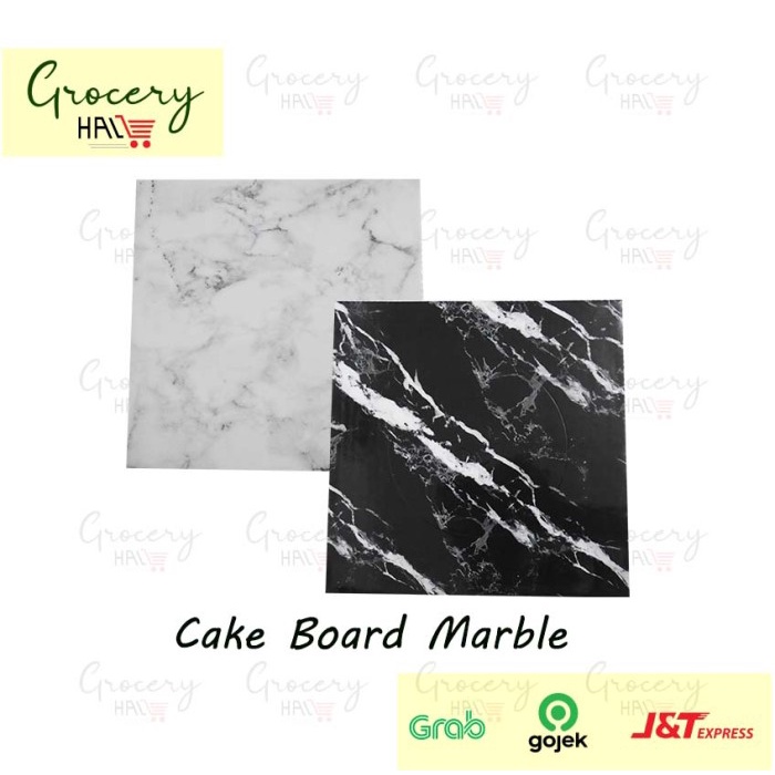 

CAKE BOARD MARBLE MERK NICOLE - TATAKAN KUE MOTIF MARBLE