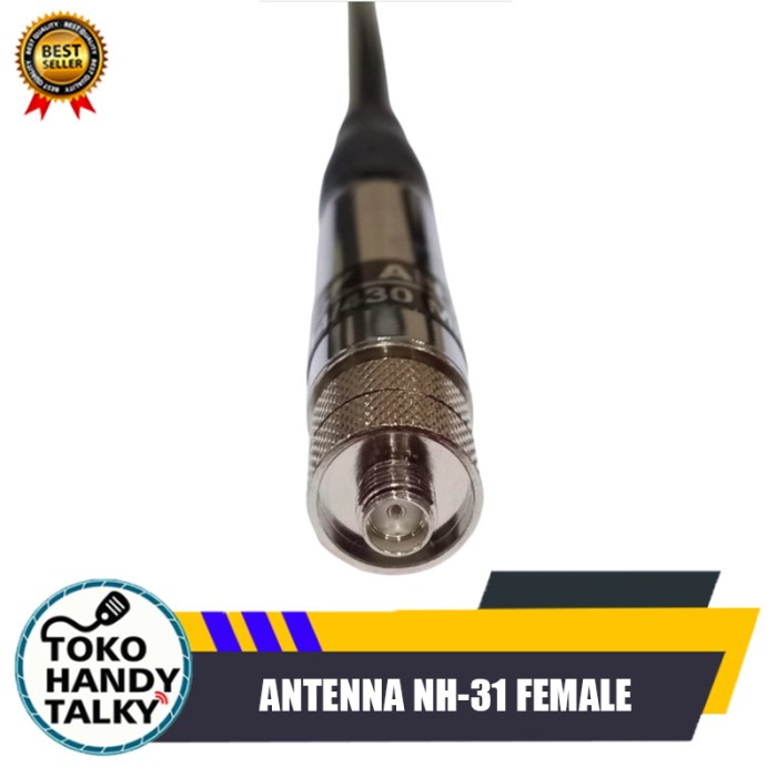 JTTOP" ANTENNA HANDYTALKY TARIK NH-31 ANTENNA TARIK HT NH 31 SMA FEMALE