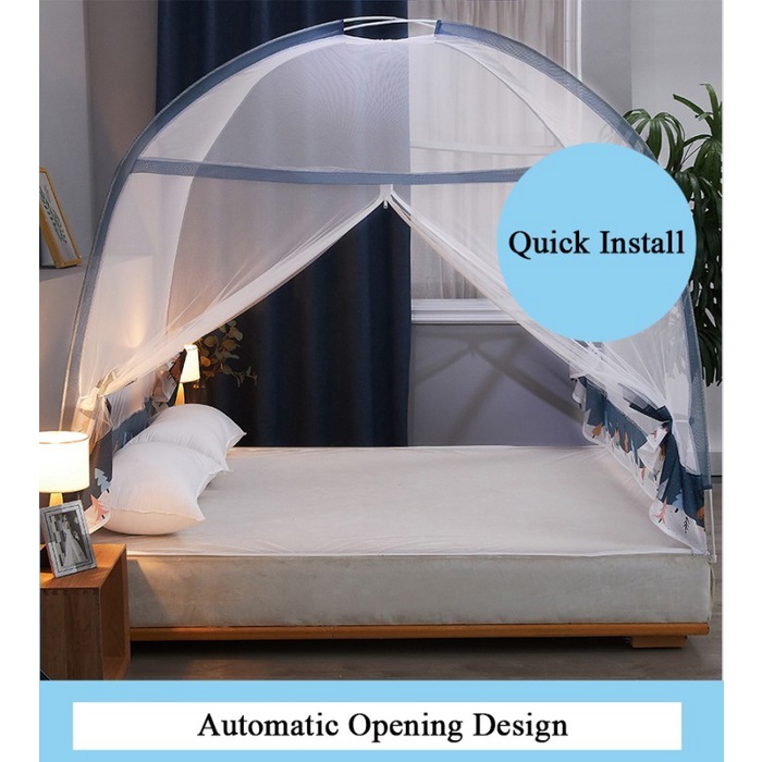 KELAMBU TENDA JUMBO ANTI NYAMUK JARING ANTI NYAMUK TEMPAT TIDUR DEWASA