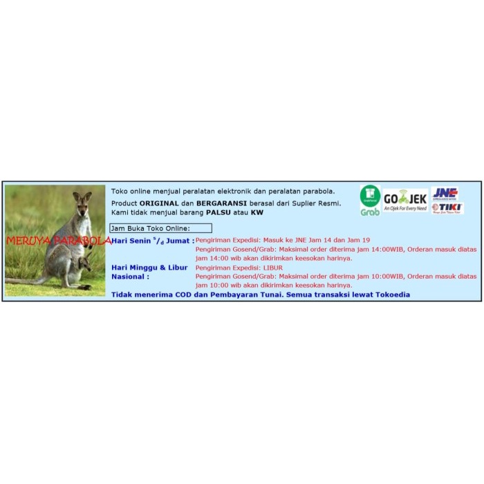 JTTOP" LNB C BAND BRAKET DAN CSR