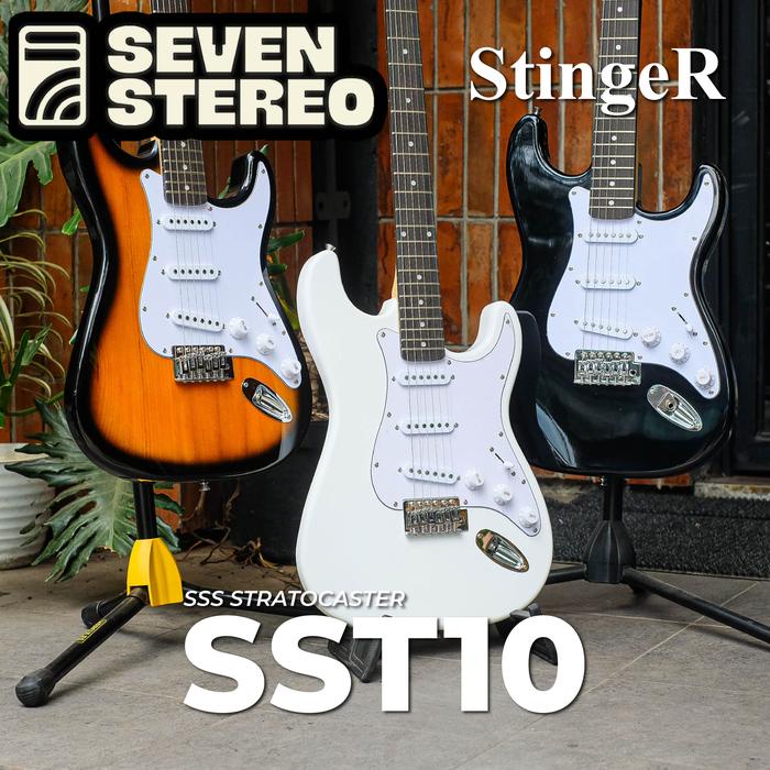 STINGER SST10 STRATOCASTER MODEL ELECTRIC GUITAR