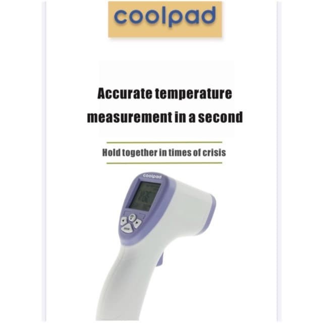 Ready Thermometer Infrared Thermo Gun Coolpad CP600