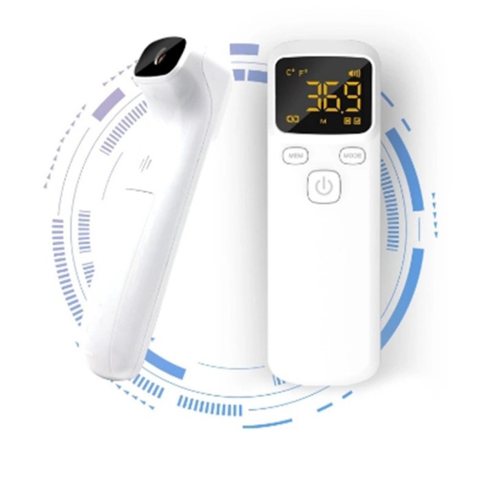 Ready Jk-A007 Dahi Termometer Non-contact Infrared Presisi Pengukur Suhu