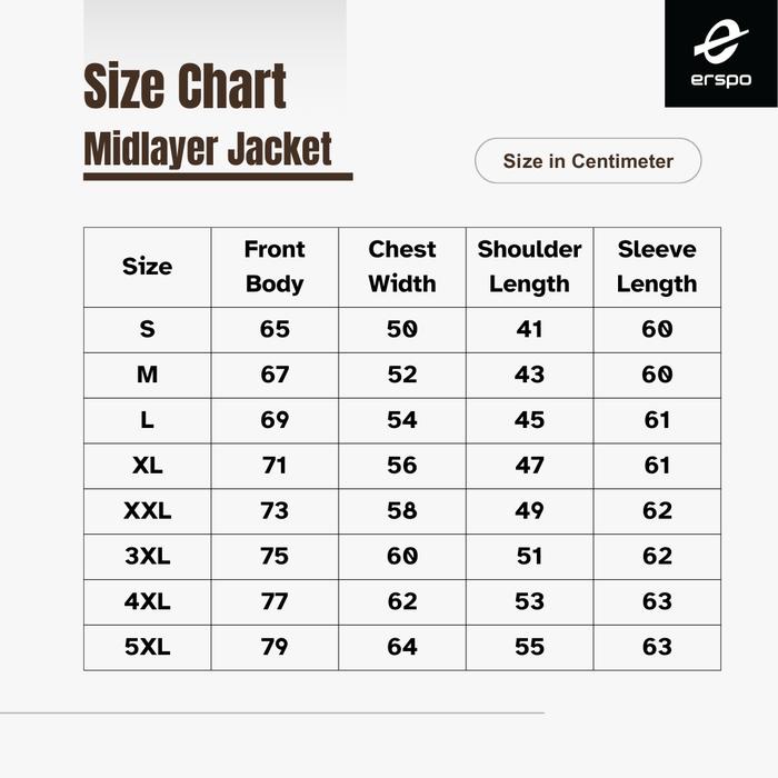 Erspo Timnas Midlayer Jacket Black Terbaru