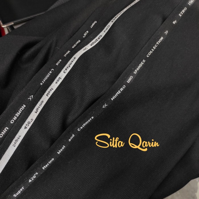 PROMO! Kain Celana Semi Wool Stretch Best Quality (Bahan Cukup Tebal)