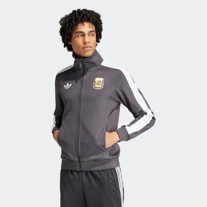 Argentina Beckenbauer Track Top Jaket Adidas Iu2155 Produk Unggulan