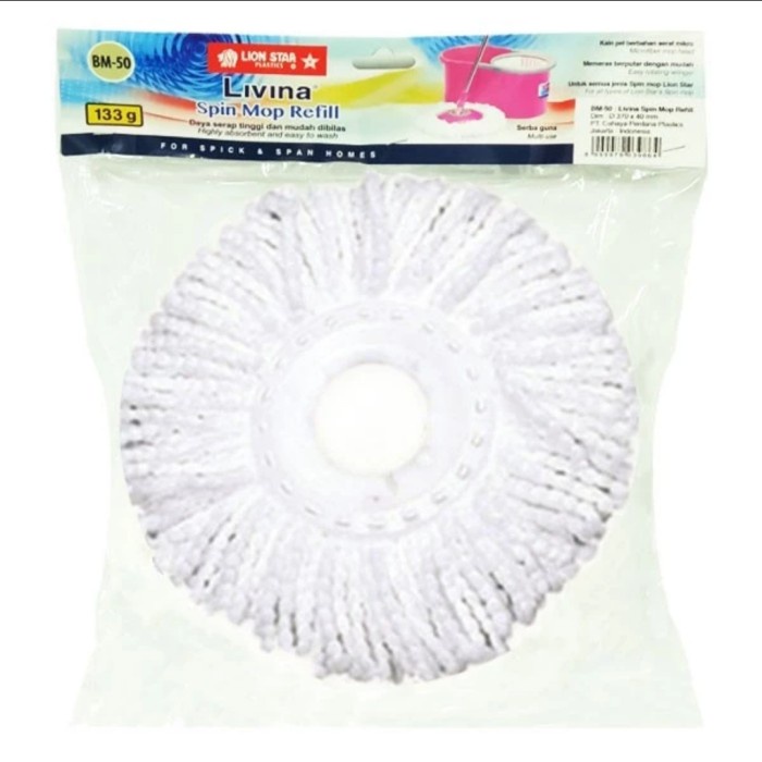Spin Mop Refill LIVINA BM 50 LION STAR