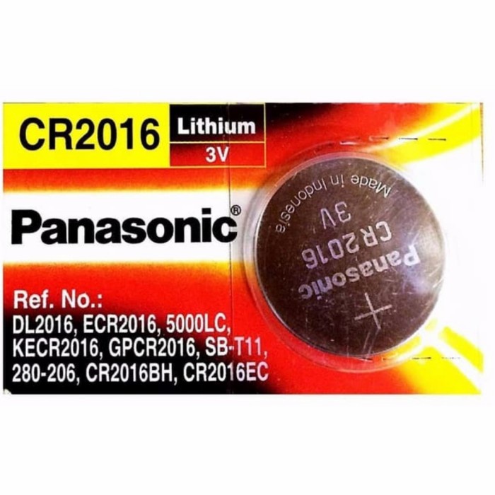 BATERAI CR2016 3V / BATTERY CR 2016 3V PANASONIC