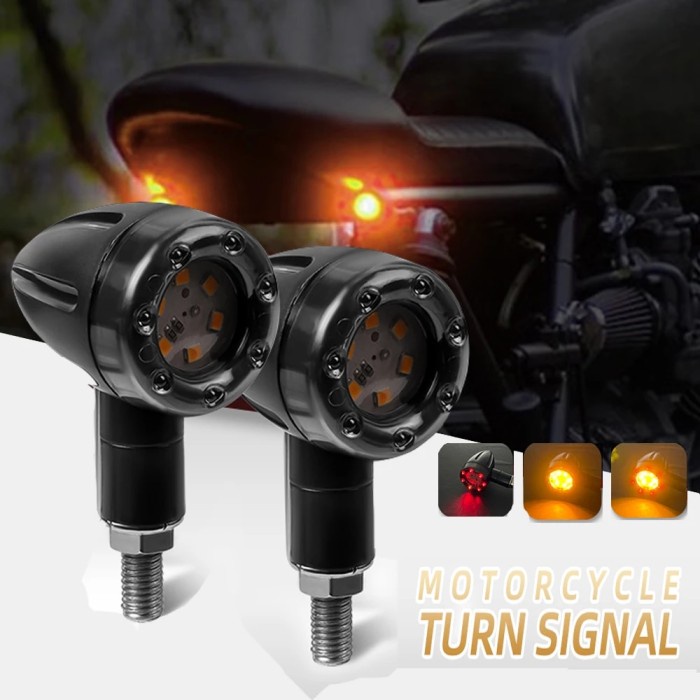 JAYAmart- Lampu Led Sein Sen Indikator Motor Harley custom Harley Sportster