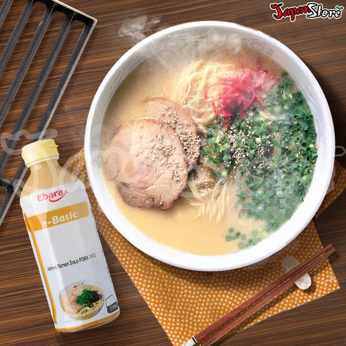 

Promo Terbatas Ebara E-Basic Instant Tonkotsu (Pork Broth) Ramen Soup 500Ml Aman