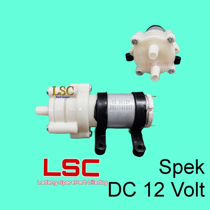 JAYAmart- Pompa Dinamo Dispenser Galon Bawah Sharp Denpoo 12 Volt DC Water Pump