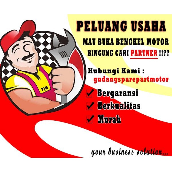 PAKET BUKA BENGKEL TOKO BARU DISTRIBUTOR SPAREPART SPARE PART ALAT ALAT MOTOR