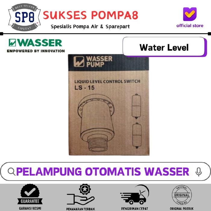 RADAR WASSER LS-15 pelampung toren otomatis