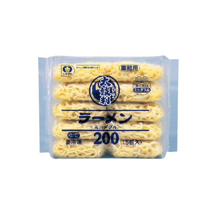 

Sale Terbatas Shimadaya Taikoban Ramen 200 / Mi Ramen Basah Frozen Jepang 1 Kg Aman