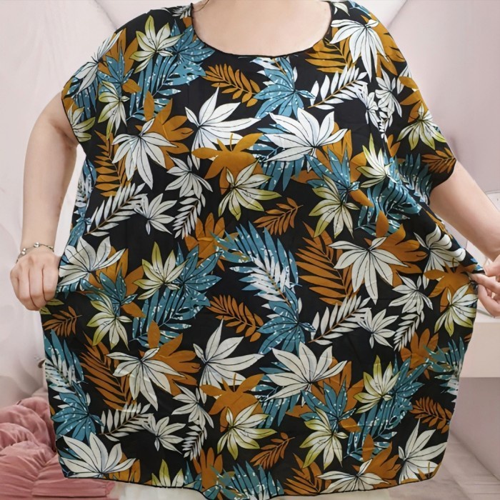 baju baby doll jumbo atasan baju tidur jumbo wanita bahan rayon katun