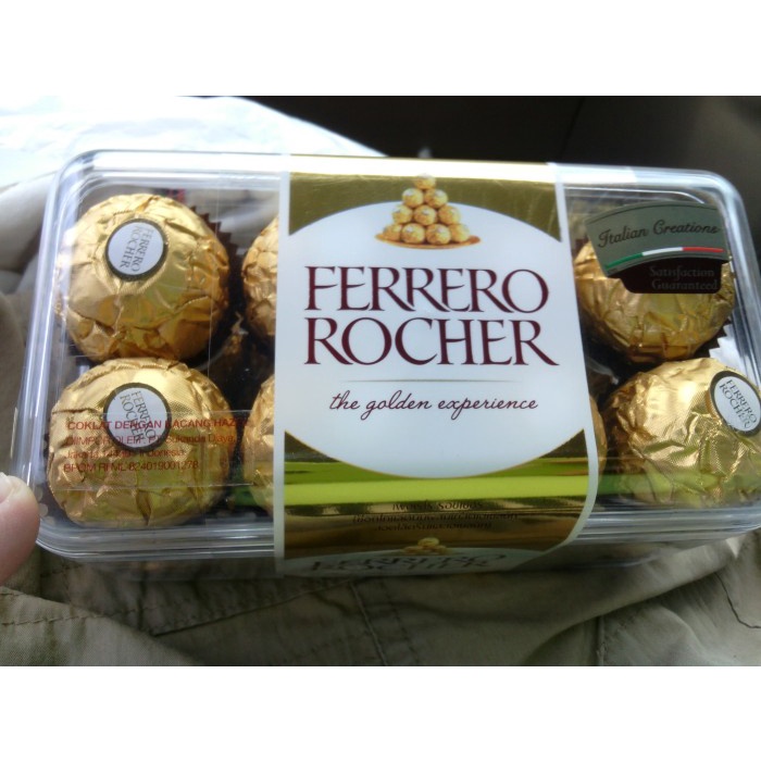 

BARANG TERLARIS Termurah! Coklat Ferrero Rocher T16 200 gr