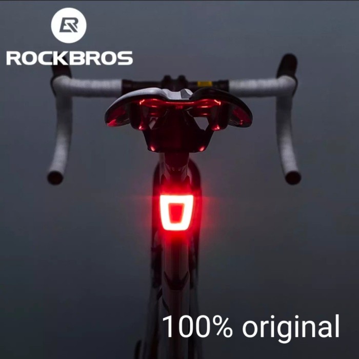 Rockbros Tt30-Wd Lampu Led Belakang Sepeda -Gratisongkir