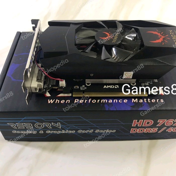 Populer Vga Card Ati Radeon Amd 7670 4Gb Ddr5 128 Bit Pcie