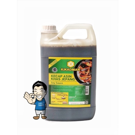

BARANG TERLARIS Kikkoman Soy Sauce- Kecap Jepang Jerigen 2L