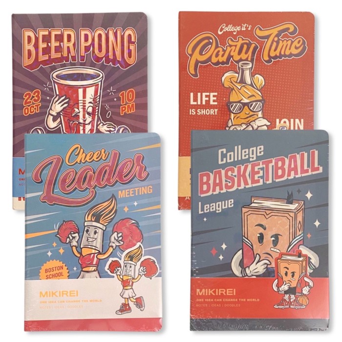 

BARANG TERLARIS Scoop Buku Tulis Notebook Hardcover A5 64170300