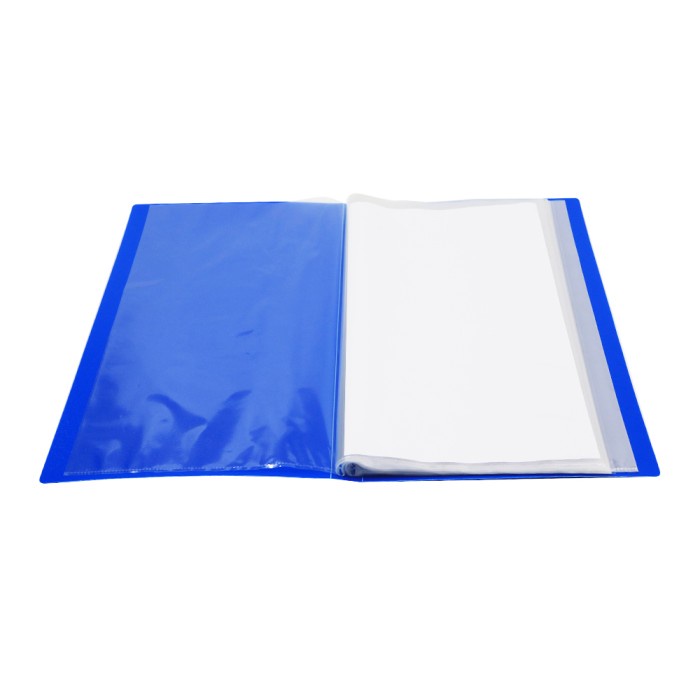 

BARANG TERLARIS Bantex Insert Display Book PP Folio 40 pockets Cobalt Blue #3185I11