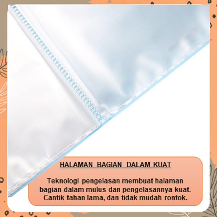 

BARANG TERLARIS Clear Holder A4 File Folder Document Keeper Organizer Map Dokumen untuk Perlengkapan
