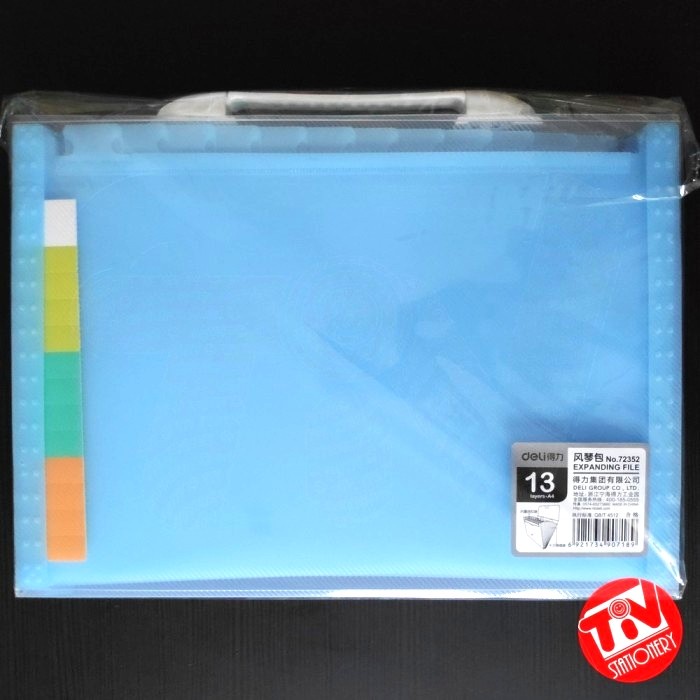 

BARANG TERLARIS Map Harmonika / Expanding File Deli 72352 Animal A4 (13 pockets)