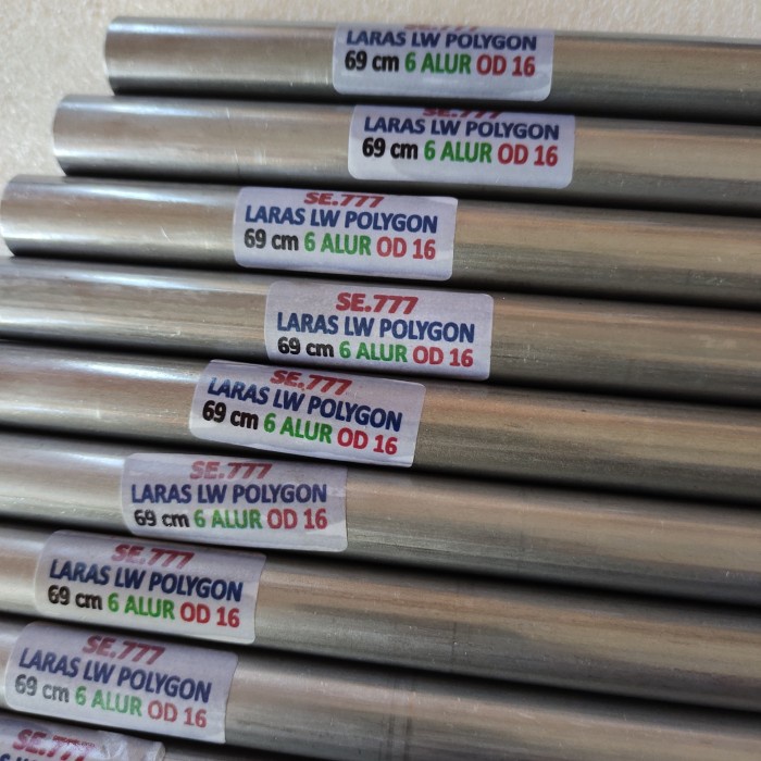 LW POLYGON DAN CLASIC PANJANG 69 CM SUPORT SLUG DIAMETER 14 DAN 16 MM ORIGINAL GERMANI POLYGON STANG