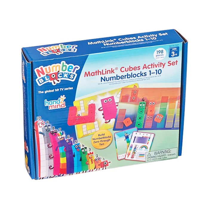 Rms - Hand2Mind Numberblocks Mathlink Cubes 110 Activity Set