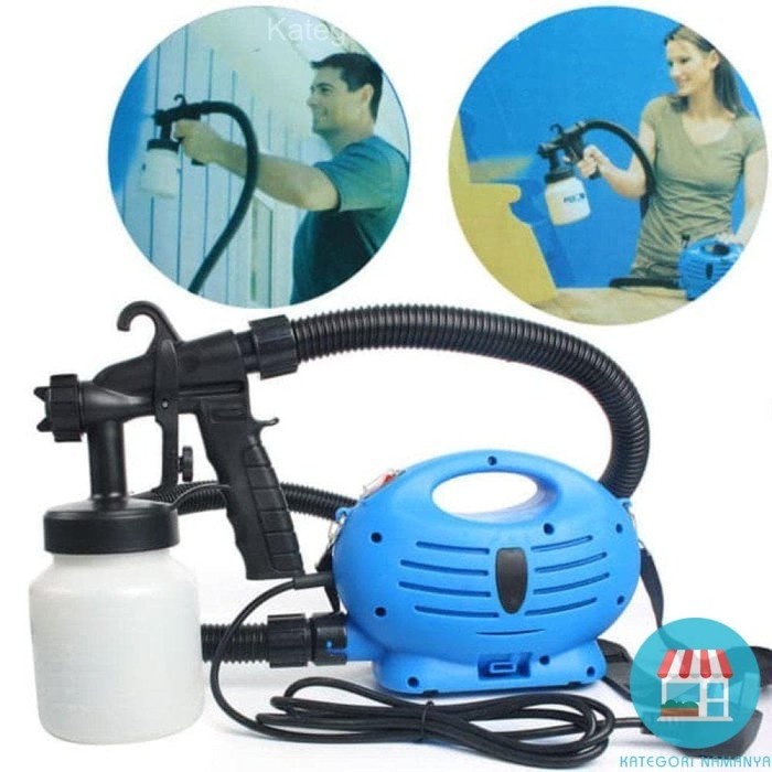 TOP KOMPRESOR CAT MINI LISTRIK ALAT SPRAY AUTOMATIC GUN -