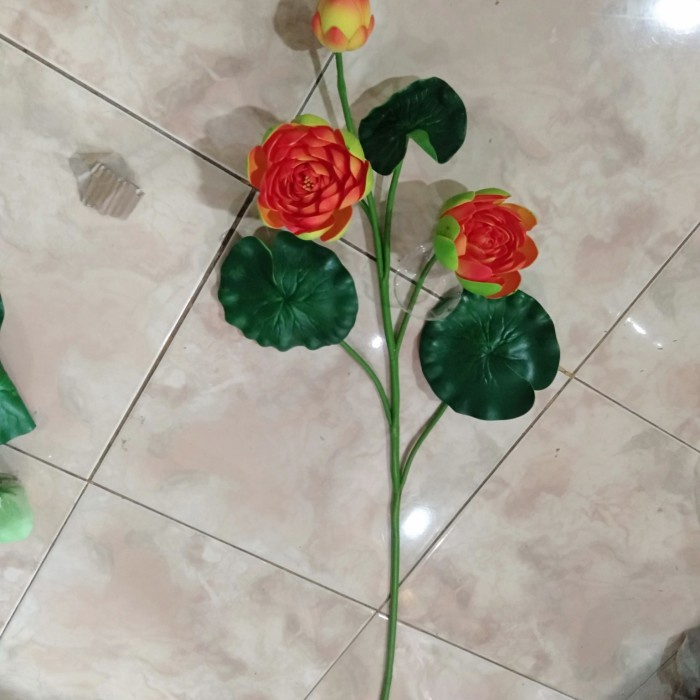 New- bunga teratai artificial bunga plastik bunga hias