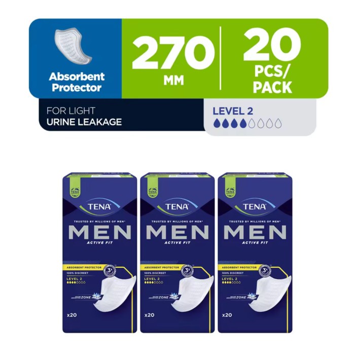 Tena Men Level 2, 20 Pads