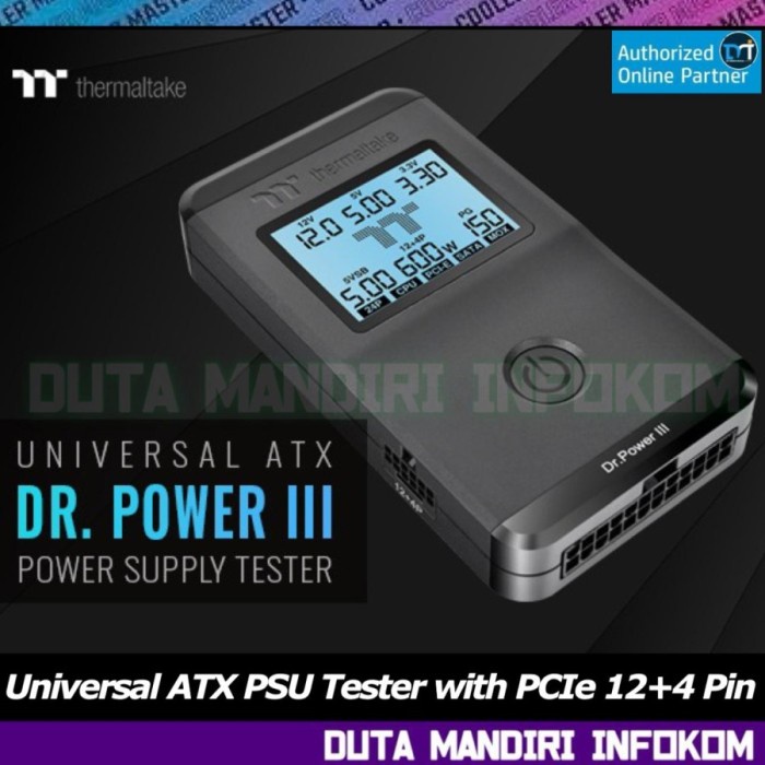 Ready Thermaltake Dr Power II - PSU Tester Power 2 Power Supply Test