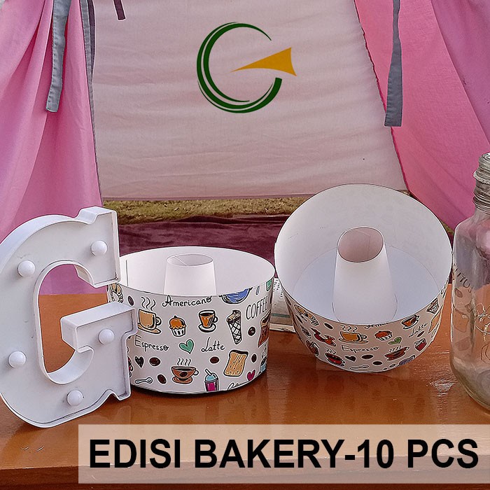 PREMIUM Paper Chiffon Cup/Loyang kertas - 10 PCS