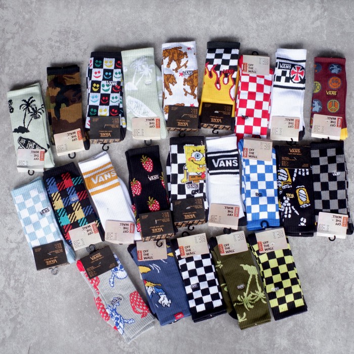 PREMIUM Kaos kaki Vans Socks Motif Original