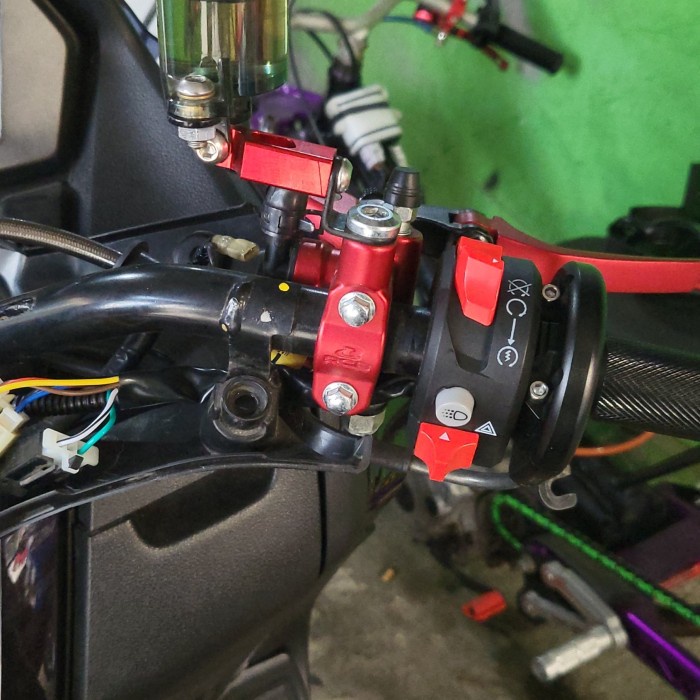 PREMIUM SAKLAR KANAN DOMINO NEW NMAX GAS SPONTAN MODEL KTC 3 MODE NEW AEROX