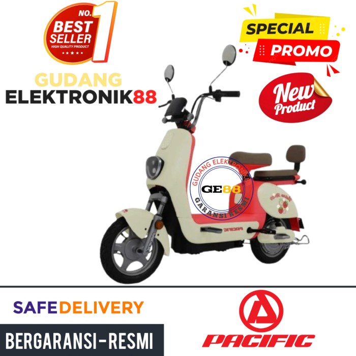 Best seller Sepeda Listrik Pasific Valero 5.0 500Wat #Dewasa#anak-anak By Pasific Murah Promo Gratis