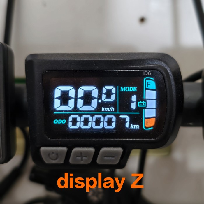 Best seller Paket spare part ebike kit contoller 350 watt display Type Z Terlaris