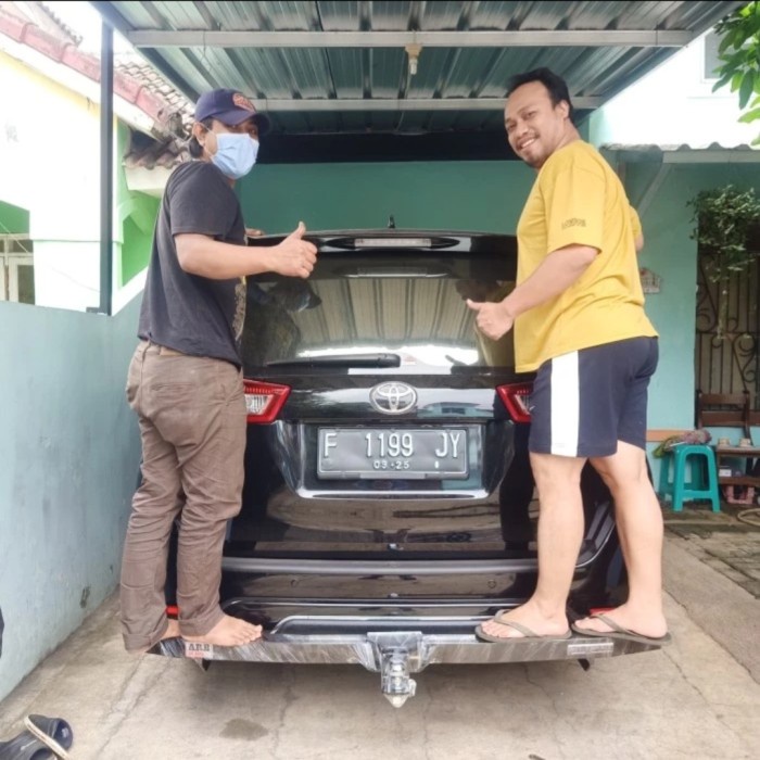 Towing Bar Tebal Innova reborn